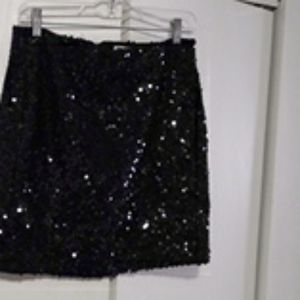 sequin skirt